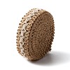 Braided Burlap Ribbon OCOR-WH0073-77-3