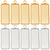 DIY Rectangle Pendant Making Kits DIY-SC0033-97-7