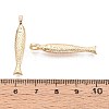 Brass Pendants X-KK-T071-33G-3