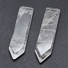 Natural Quartz Crystal Cabochons G-P384-E10-2