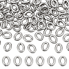 100Pcs 304 Stainless Steel Open Jump Rings STAS-UN0063-41A-1