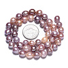 Natural Baroque Pearl Keshi Pearl Beads Strands PEAR-S020-L16-6