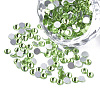 Glass Rhinestone Flat Back Cabochons RGLA-S002-08SS-08-1