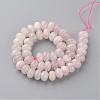 Natural Rose Quartz Bead Strands G-S214-38-2