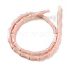 Natural Pink Opal Beads Strands G-E071-B01-3