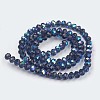 Electroplate Glass Beads Strands EGLA-A034-T4mm-L15-2