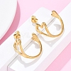 304 Stainless Steel Stud Earrings For Women EJEW-B114-04G-3