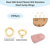 1500Pcs 304 Stainless Steel Open Jump Rings STAS-BBC0009-54-2