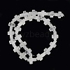 Natural Quartz Crystal Beads Strands G-I369-A01-02-3