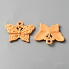 Baking Painted Alloy Pendants FIND-TAC0011-82G-1