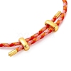 Adjustable Polyester Cord Braided Bracelets BJEW-Z085-01G-12-3