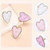 CHGCRAFT 3Pcs 3 Colors Adjustable Resin Palette Rings RJEW-CA0001-05-4