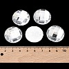 Acrylic Rhinestone Cabochons GACR-R002-25mm-08-4