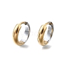 304 Stainless Steel Hoop Earrings EJEW-Z123-01B-GP-4