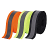 3 Strands 3 Colors Polyester Fluorescent Reflective Ribbon OCOR-FG0001-52-1