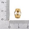 304 Stainless Steel Rhinestone Beads RB-CBA362B-01G-3
