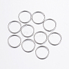 304 Stainless Steel Open Jump Rings A-STAS-P151-05-1