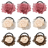 9Pcs 3 Colors Polyester Hair Accessories OHAR-GO0001-16-1