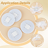 Felt Hair Base DIY-WH0430-675B-4