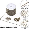 DIY Chain Necklaces & Bracelets Making Kits DIY-NB0001-85AB-3