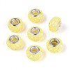 Opaque Resin European Beads RESI-T057-29L-1