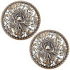 Alloy Incense Burner Cover AJEW-WH0244-03AB-1