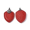 Leather Big Pendants RB-F033-07B-2