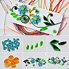 Rectangle 36 Colors Quilling Paper Strips DIY-PH0008-03A-WH-7