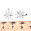 304 Stainless Steel Charms STAS-P433-03P-3