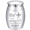 CREATCABIN Alloy Cremation Urn AJEW-CN0001-88A-1