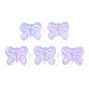 Transparent Spray Painted Glass Beads LS-GLAA-N035-025-G03-1