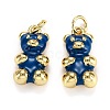 Real 18K Gold Plated Brass Pendants KK-L206-001G-G-1