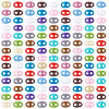 300Pcs Opaque Colours Glass Seed Beads EGLA-TA0013-74-2