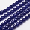Natural & Dyed Malaysia Jade Bead Strands X-G-A146-10mm-A22-1