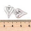 Non-Tarnish 304 Stainless Steel Pendants STAS-G335-02P-3