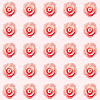 60Pcs Synthetic Shell Dyed Beads SHEL-PA0001-01B-6