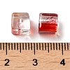 Two Tone Transparent Glass Beads GLAA-NH0001-03A-3