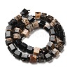 Natural Fossil Coral Beads Strands G-Q1003-03A-2