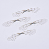 Polyester Fabric Wings Crafts Decoration X-FIND-S322-003C-1