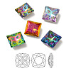 K9 Glass Rhinestone Cabochons RGLA-P036-04B-M-1