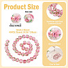 1 Strand Handmade Glod Sand Lampwork Beads Strands LAMP-TA0002-09A-4