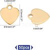 201 Stainless Steel Laser Cut Charms STAS-UN0018-79G-4