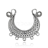Tibetan Style Alloy Chandelier Links PALLOY-M178-10-1