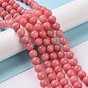 Natural Malaysia Jade Beads Strands G-A146-10mm-B08-6