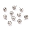 Stainless Steel Charms STAS-I183-01B-P-1