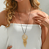 Elegant Zinc Alloy Tassel Pendant Long Necklaces for Street Party ZC8760-3