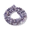 Natural Chevron Amethyst Beads Strands G-P428-04B-6mm-1