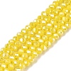 Electroplate Glass Beads Strands EGLA-A034-P2mm-B03-1