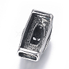 304 Stainless Slide Charms STAS-I120-15-AS-2