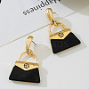 Alloy & Acrylic Stud Dangle Earrings FS-WGB9194-10-1